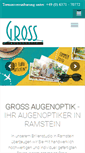 Mobile Screenshot of gross-augenoptik.de